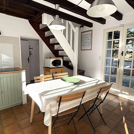 Familiale Au Calme Avec Jardin Clos, Proche Océan Et Bassin, 8 Personnes - Fr-1-736-53 Villa *